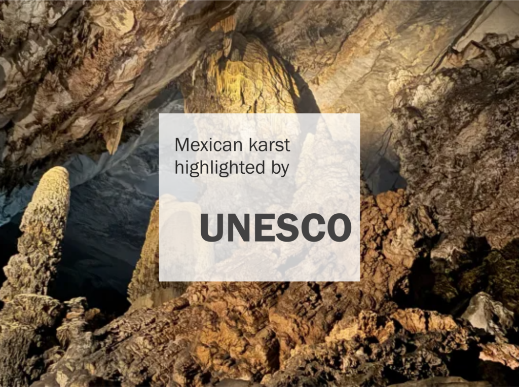 Le karst mexicain, mis en avant par l&rsquo;UNESCO comme une opportunité de développement durable, est un exemple de développement durable.