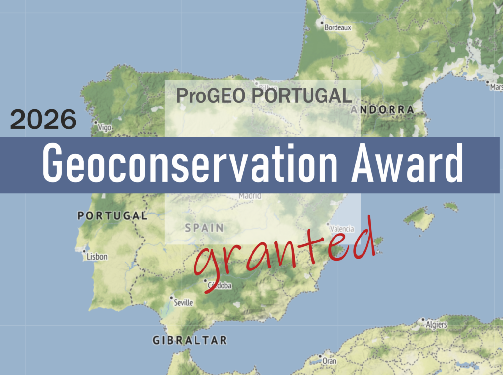 2026 Geoconservation Award in Portugal